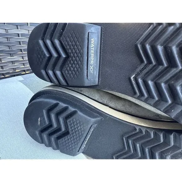 Sorel Tofino Waterproof Winter Snow Boots Womens Size 8 EUR 40 Gray Waxed Canvas - Picture 6 of 16
